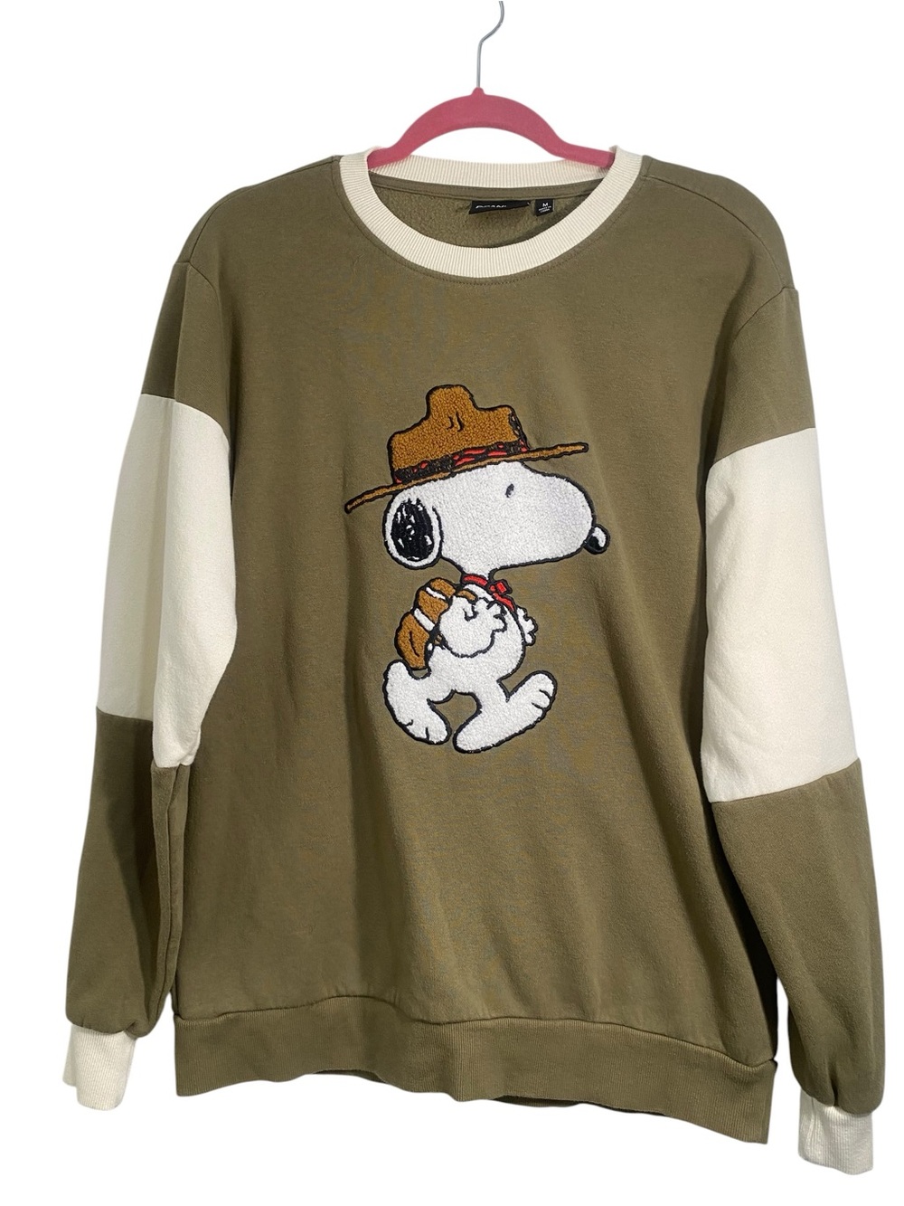 Peanuts Snoopy Ranger Backpacking Sweatshirt - Picture 1 of 5